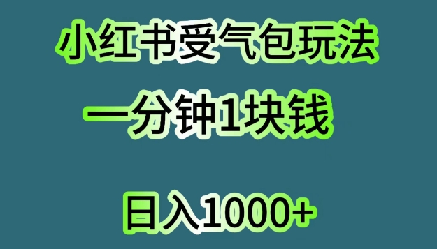 小红书的出气筒新项目，单机版实际操作日入多张-中创网_分享创业资讯_网络项目资源