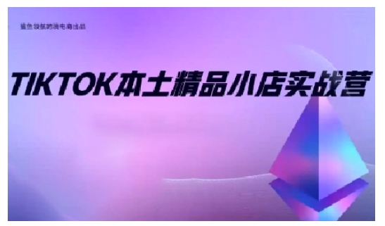 TikTok本土精品小店出海实战营，从入门到高阶，不止0-1!-中创网_分享创业资讯_网络项目资源