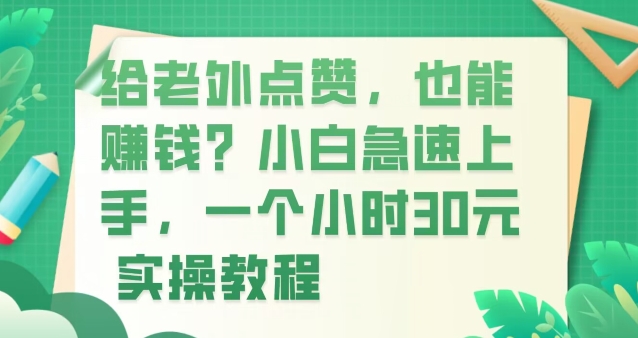 给老外点赞，也能赚钱？小白急速上手，实操教程-中创网_分享创业资讯_网络项目资源